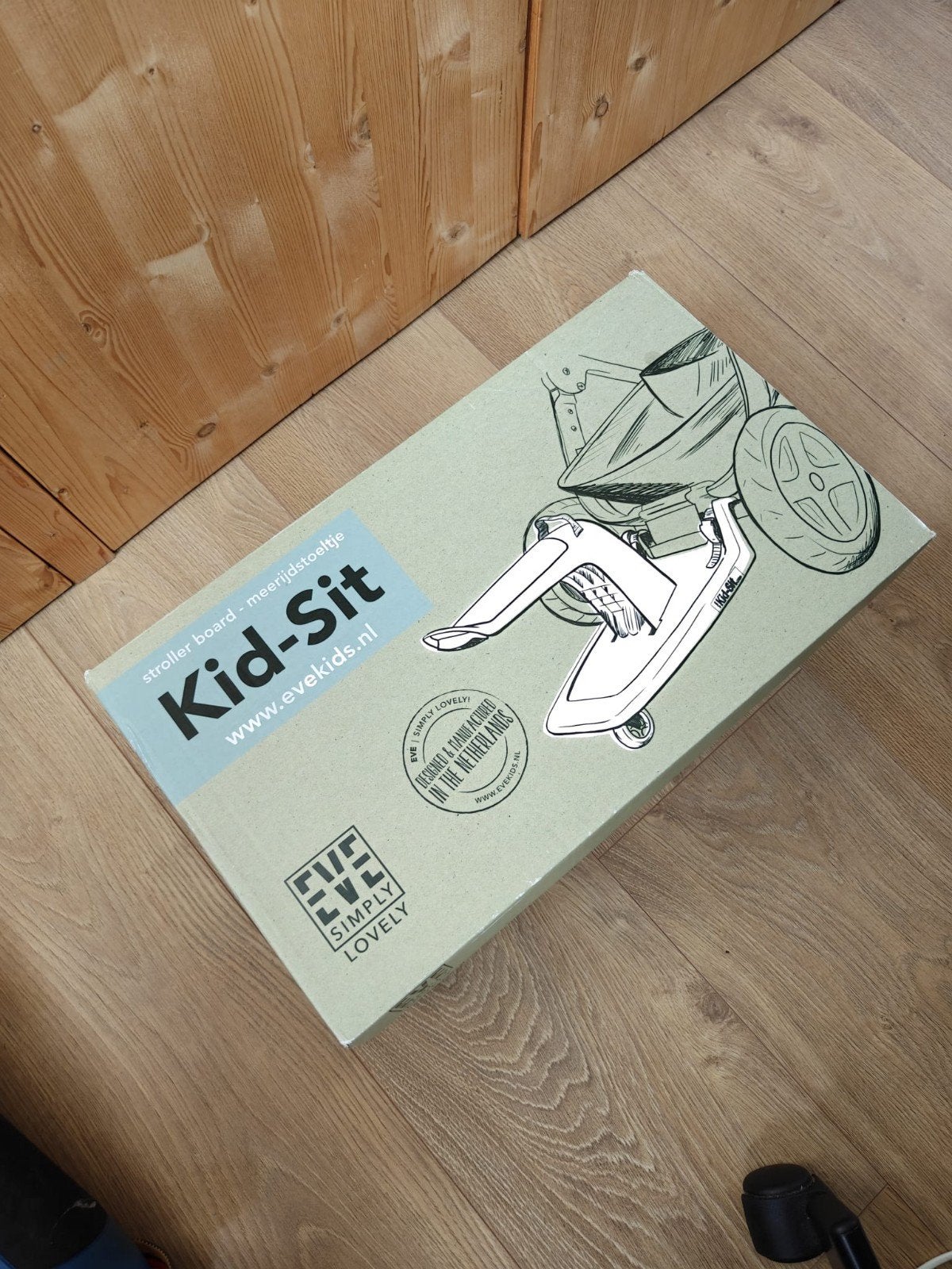 EVE KIDS Kid-Sit meerijdplankje met zitje, Kinderen en Baby's, Kinderwagens en Combinaties, Ophalen of Verzenden, Overige merken
