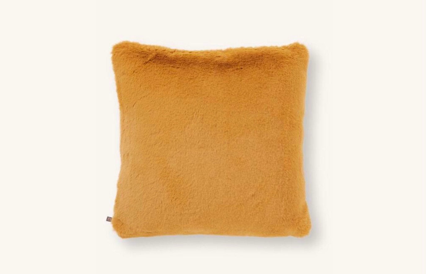 Mooie Claudi sierkussen (nieuw!!!) met prijskaartje, Verzenden, Inclusief binnenkussen, Geel, Vierkant