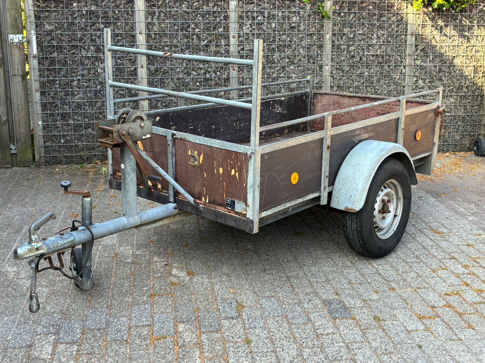 Hapert aanhanger, Auto diversen, Aanhangers en Bagagewagens, Ophalen, Gebruikt