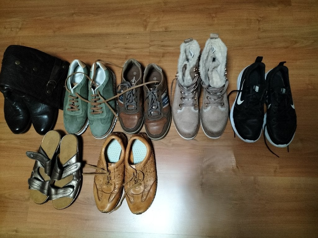 Bijna nieuwe schoenen 7 paar voor maar 20 euro samen 41, Ophalen, Overige kleuren, Overige typen, Zo goed als nieuw