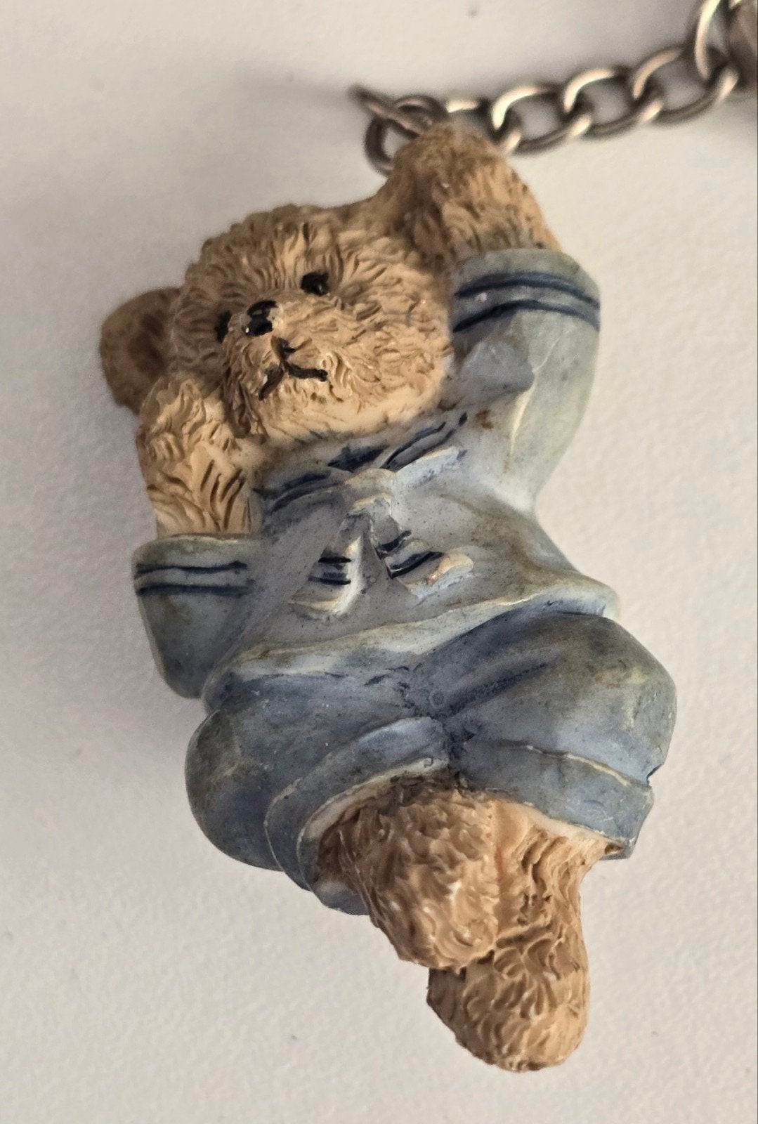 Sleutelhanger Beertje Matroos - Schattig en Uniek, Ophalen of Verzenden, Gebruikt, Knuffel of Figuurtje
