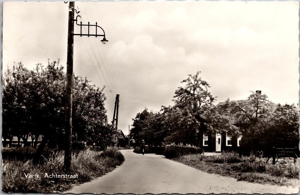 Varik - Achterstraat (1965), Verzamelen, Verzenden, 1960 tot 1980, Gelopen, Gelderland
