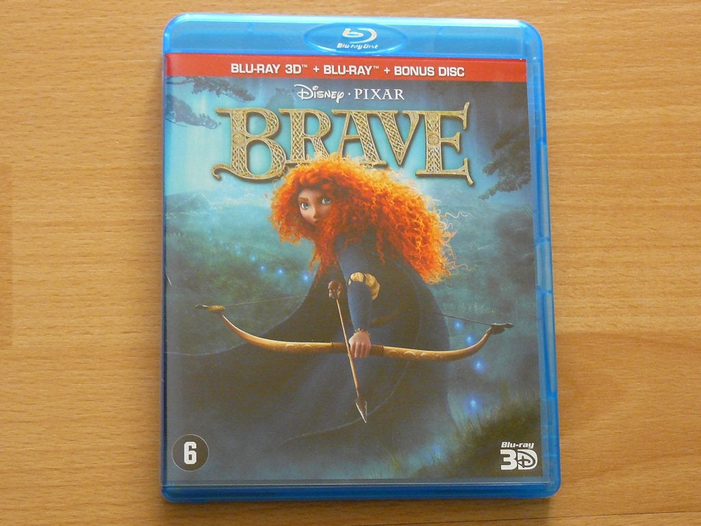 3x blu-ray Brave , Disney Pixar, Verzenden, Gebruikt, Actie