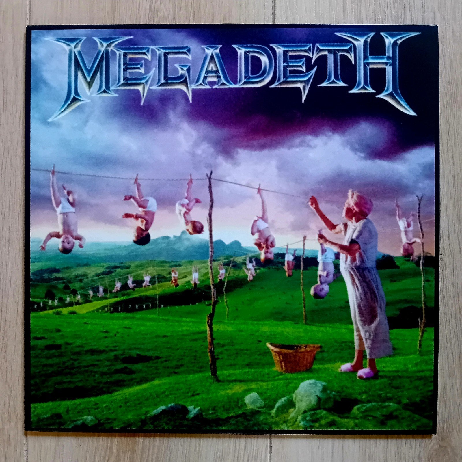 Megadeth - Youthanasia lp vinyl rock thrash Mustaine, Cd's en Dvd's, Ophalen of Verzenden, Zo goed als nieuw