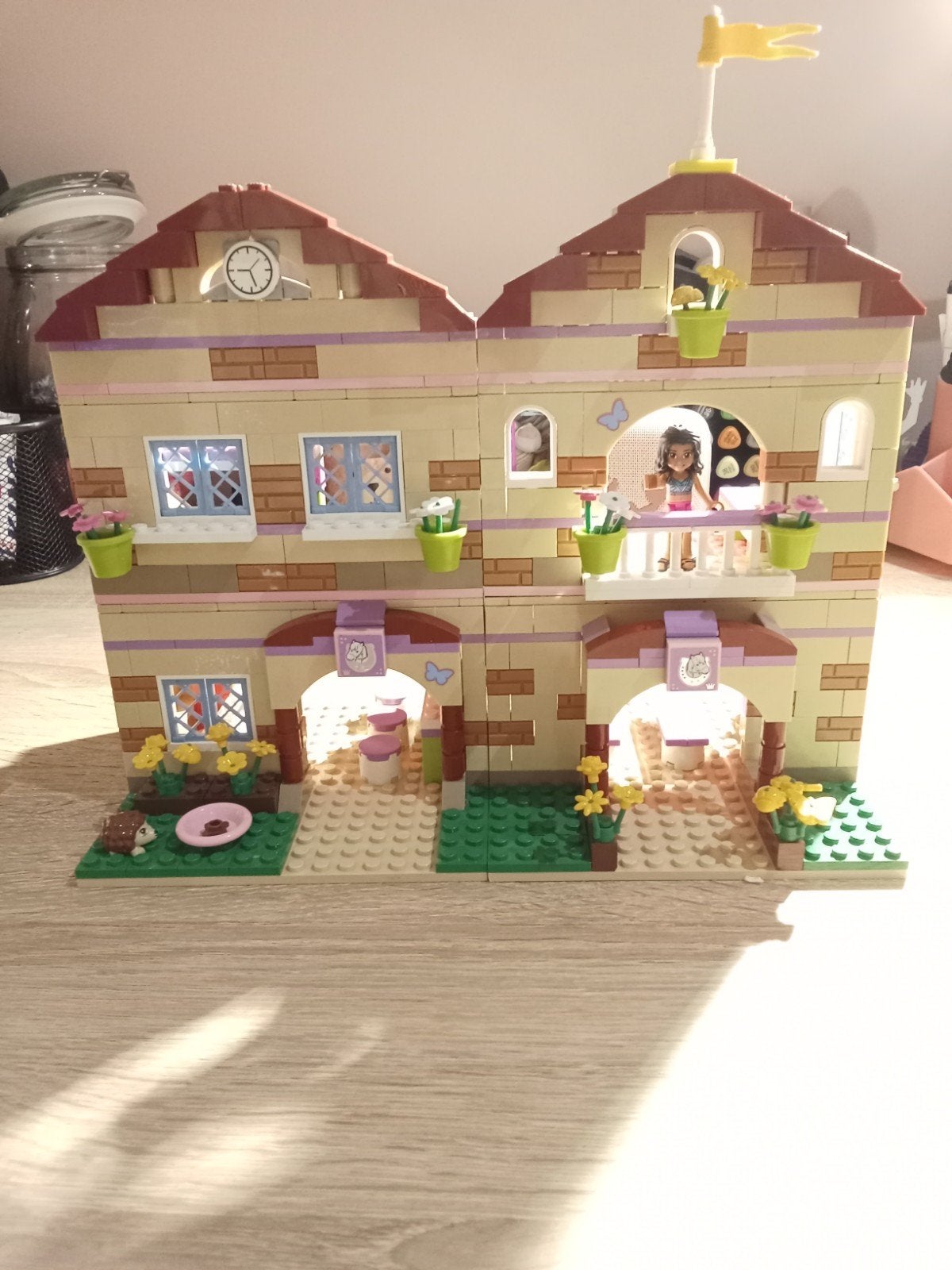 LEGO Friends Heartlake Paardrijclub 3185 - Complete Set, Ophalen of Verzenden, Zo goed als nieuw, Overige merken