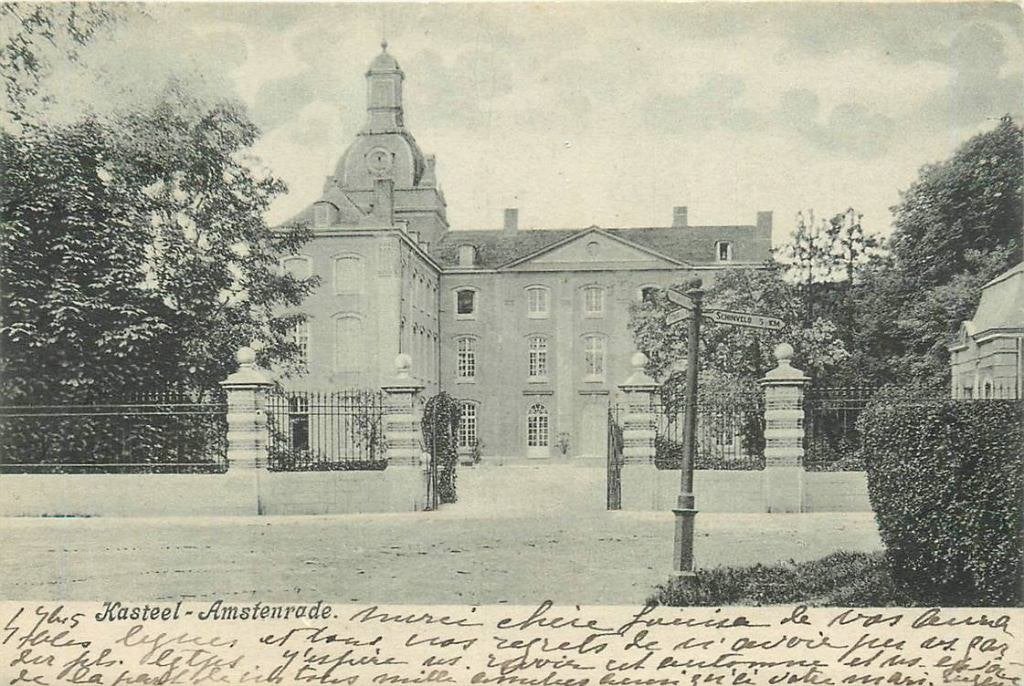 388-211-035 Amstenrade Kasteel, Verzenden, Voor 1920, Limburg
