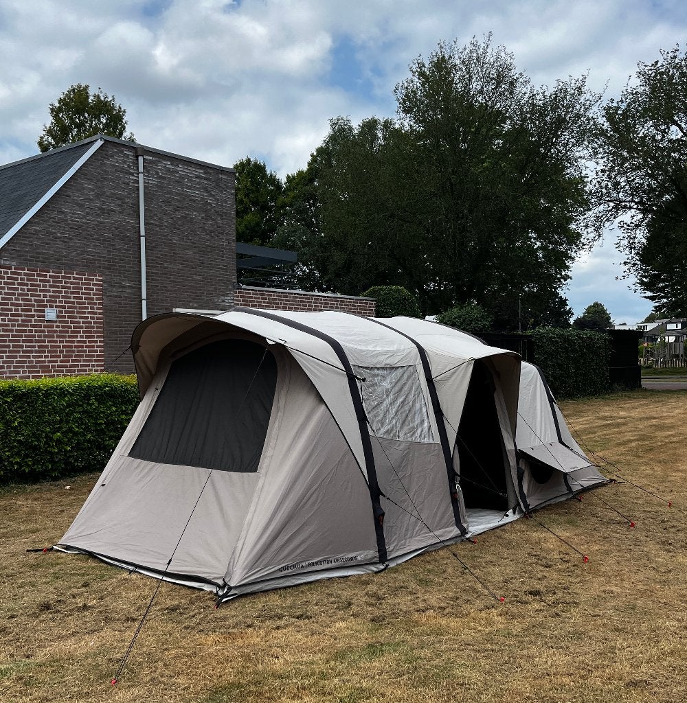 Opblaasbare tunneltent Airseconds 6.3, Caravans en Kamperen, Ophalen, Gebruikt, Tot en met 4