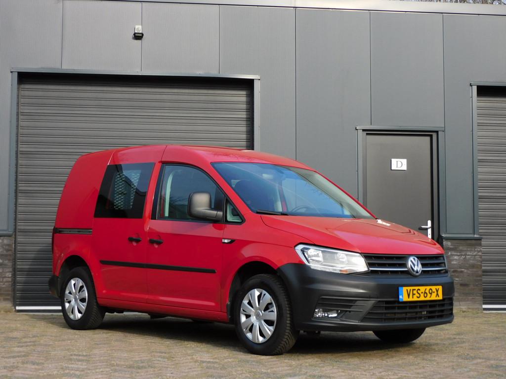 Volkswagen Caddy 1.0 TSI L1H1 BMT Comfortline TOPSTAAT! DEAL, Stof, Gebruikt, Volkswagen, Bedrijf