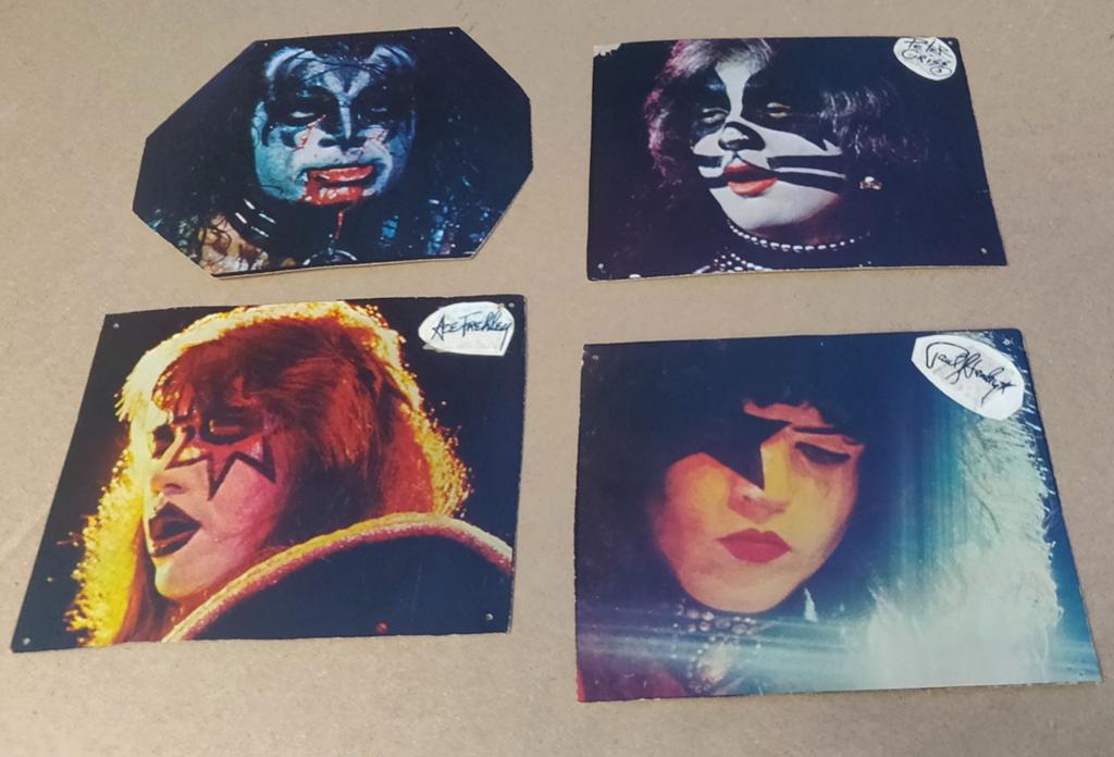 Kiss vintage kaartjes alive II, Ophalen of Verzenden, Foto of Kaart