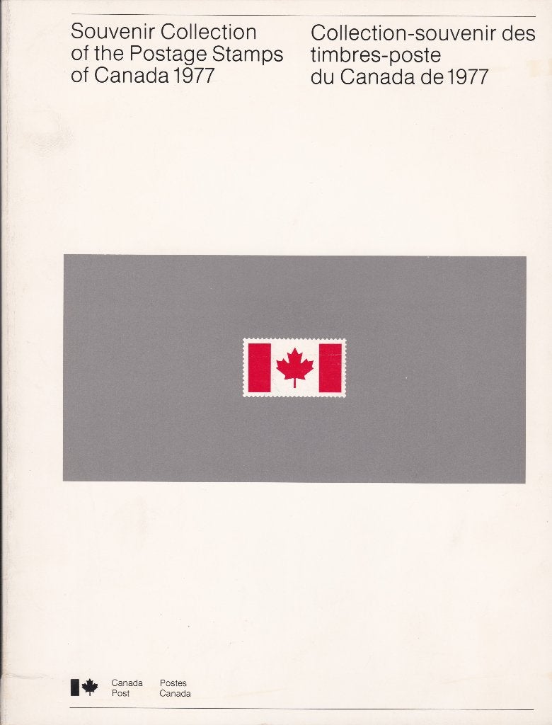 Postzegels collectie in bij passend boek Canada 1977, Ophalen of Verzenden, Postfris, Noord-Amerika
