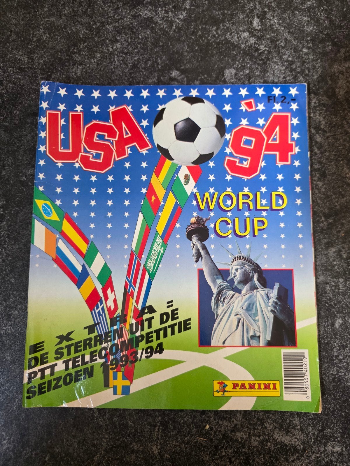 Panini USA WK 1994 Boek - Mist enkele plaatjes, Verzamelen, Sportartikelen en Voetbal, Ophalen of Verzenden