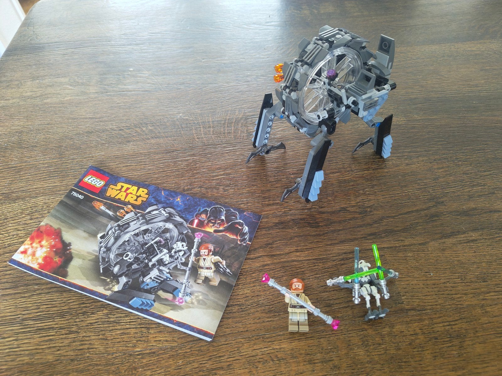 Lego Star Wars General Grievous' Wheel Bike (75040), Star Wars, Lego, Ophalen of Verzenden, Complete set