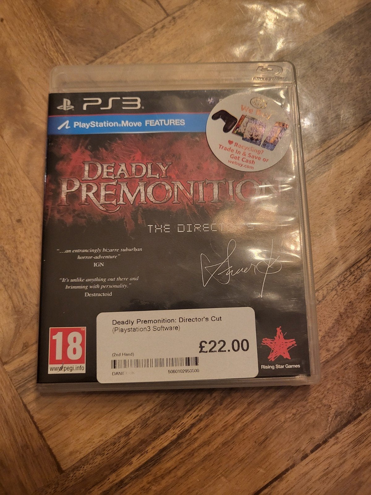 Deadly Premonition Origins Horror ps3, Spelcomputers en Games, Avontuur en Actie, Vanaf 18 jaar, 1 speler, Ophalen of Verzenden
