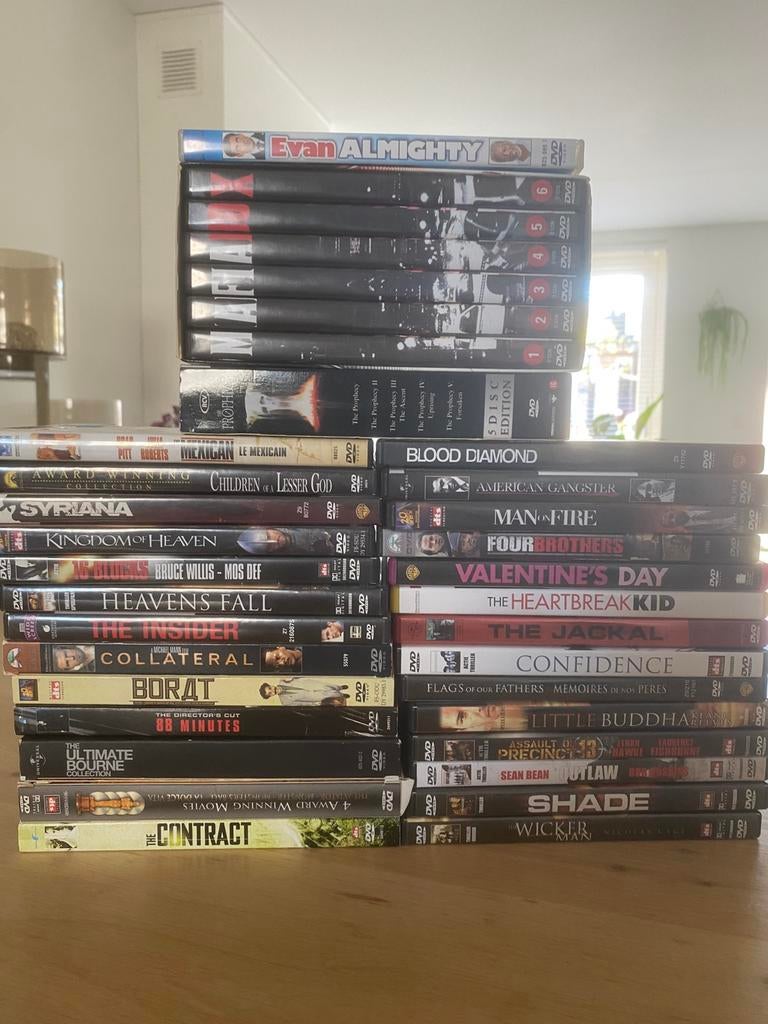 Dvd collectie, Alle leeftijden, Ophalen, Zo goed als nieuw