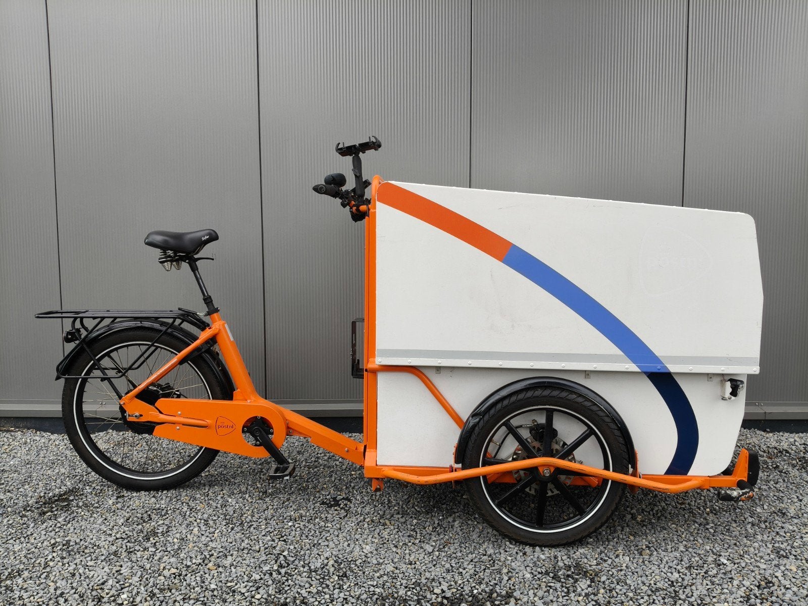 Nijland Cargo Cycling. E-bakfiets. Slechts 3.402km! Ex accu!, Fietsen en Brommers, Gebruikt, Goederen, Elektrisch, Schijfrem