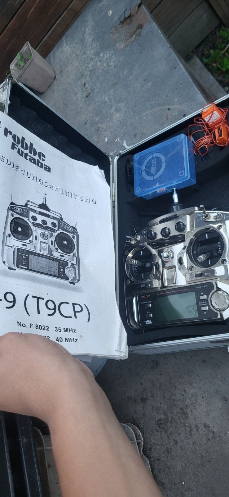 Robbe Futaba FF-9 (T9CP) RC Afstandsbediening, Ophalen of Verzenden, Zo goed als nieuw