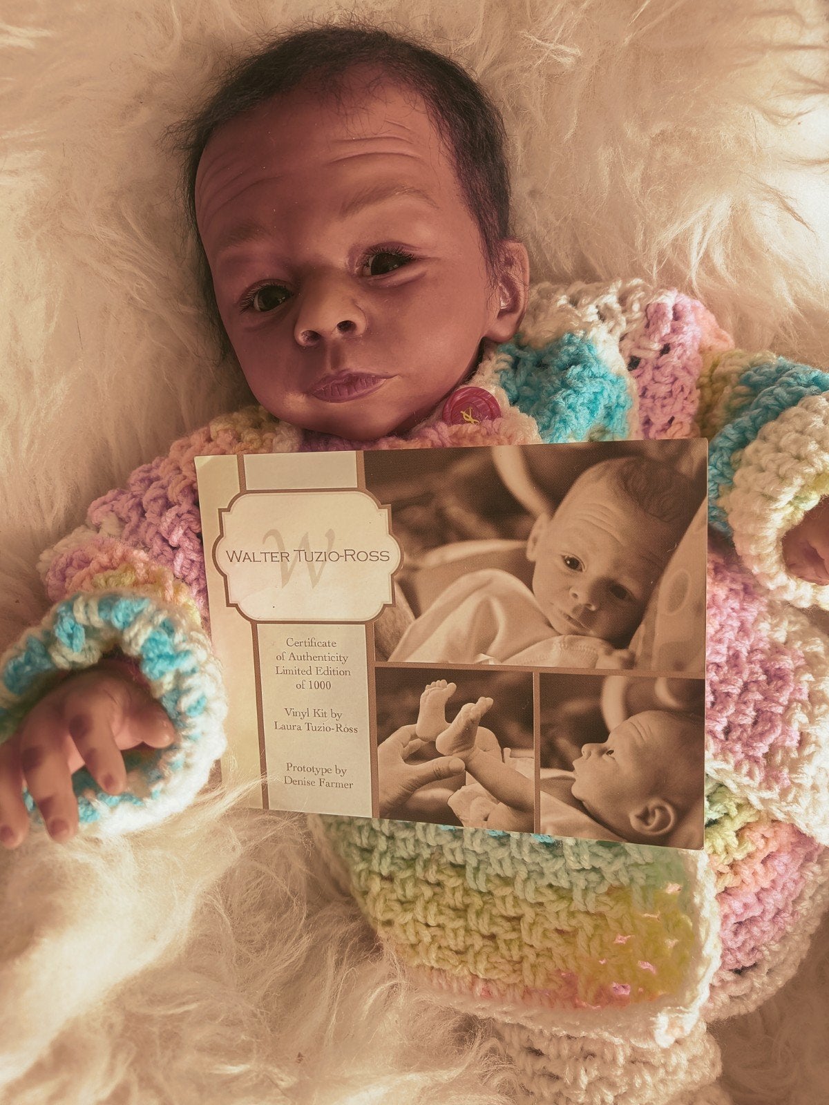 Reborn Walter, nieuw, Verzamelen, Poppen, Ophalen of Verzenden, Nieuw