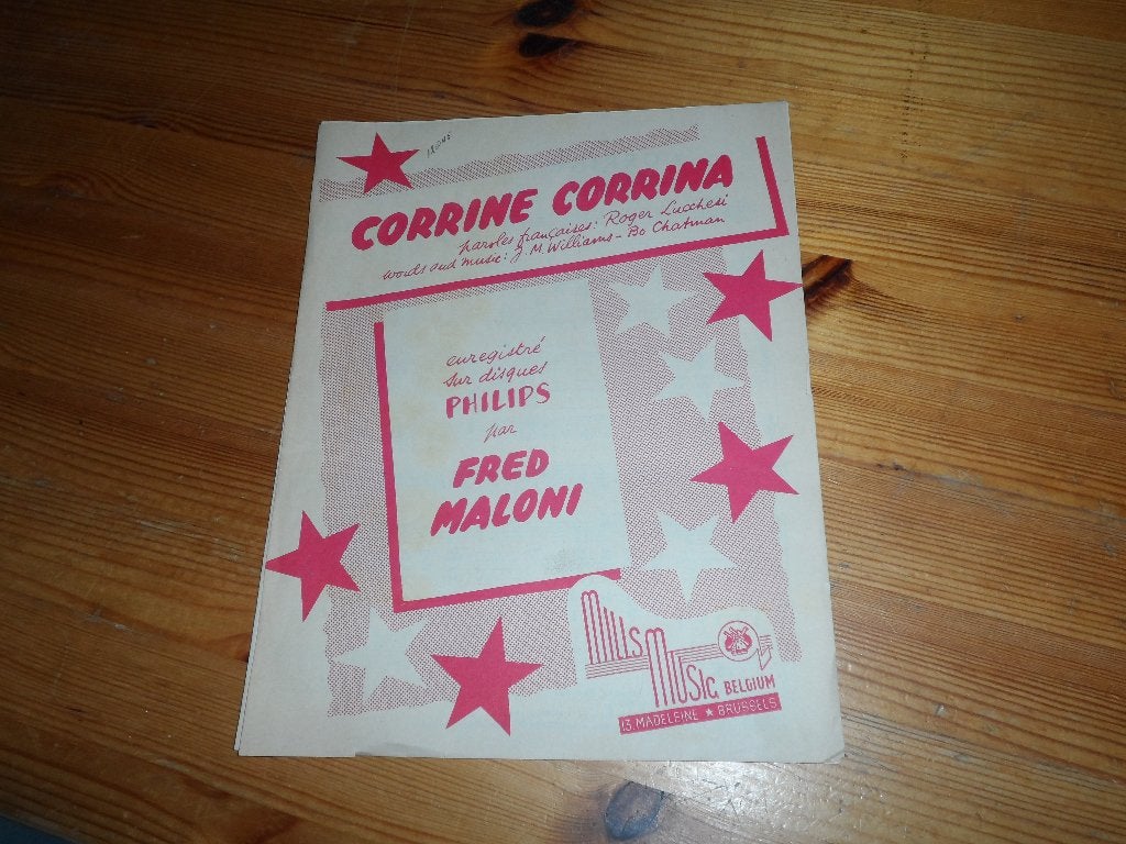 Corrine corrina - williams / chatman / lucchesi, Gebruikt, Gitaar, Ophalen of Verzenden, Artiest of Componist