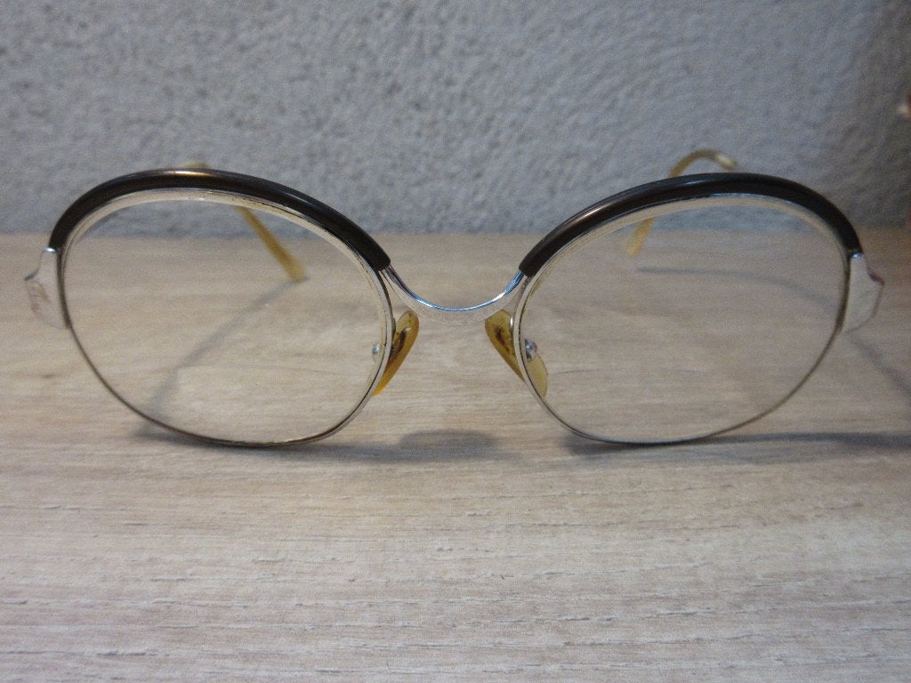 Vintage bril damesbril Flexyl 202 / GJ / 52-18 / GP-18K, Overige merken, Gebruikt, Overige kleuren, Ophalen of Verzenden