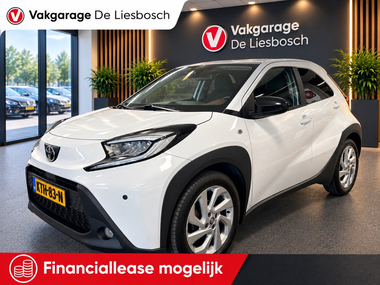 Toyota Aygo X 1.0 VVT-i MT first / apple /stoelverw /cruisec, Auto's, Stof, Gebruikt, 920 kg, 4 stoelen