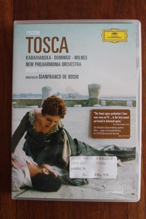 Puccini Tosca Bartoletti New Philharmonia Orchestra 2005 dvd, Alle leeftijden, Ophalen of Verzenden, Gebruikt, Concert