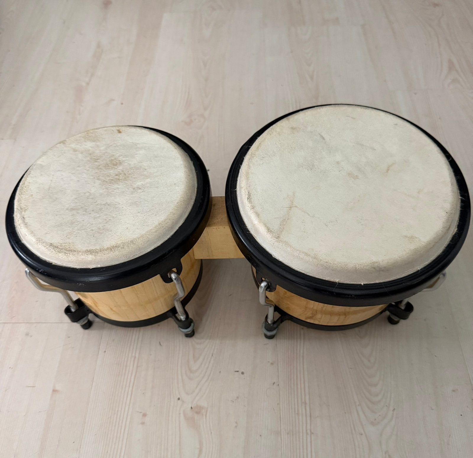 Bongo drums - Bonga - Conga drums, Muziek en Instrumenten, Percussie, Ophalen of Verzenden, Gebruikt, Trommel
