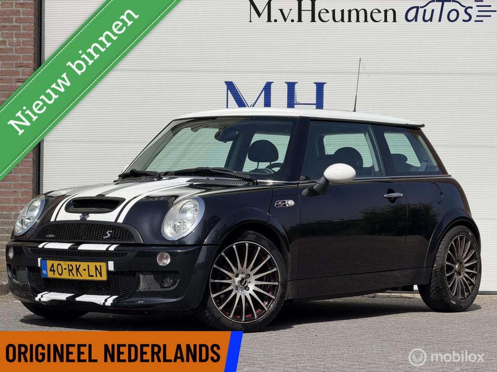 Mini Mini 1.6 Cooper S Body Panoramadak Eiseman Uitlaat, Voorwielaandrijving, Stof, Zwart, 4 cilinders