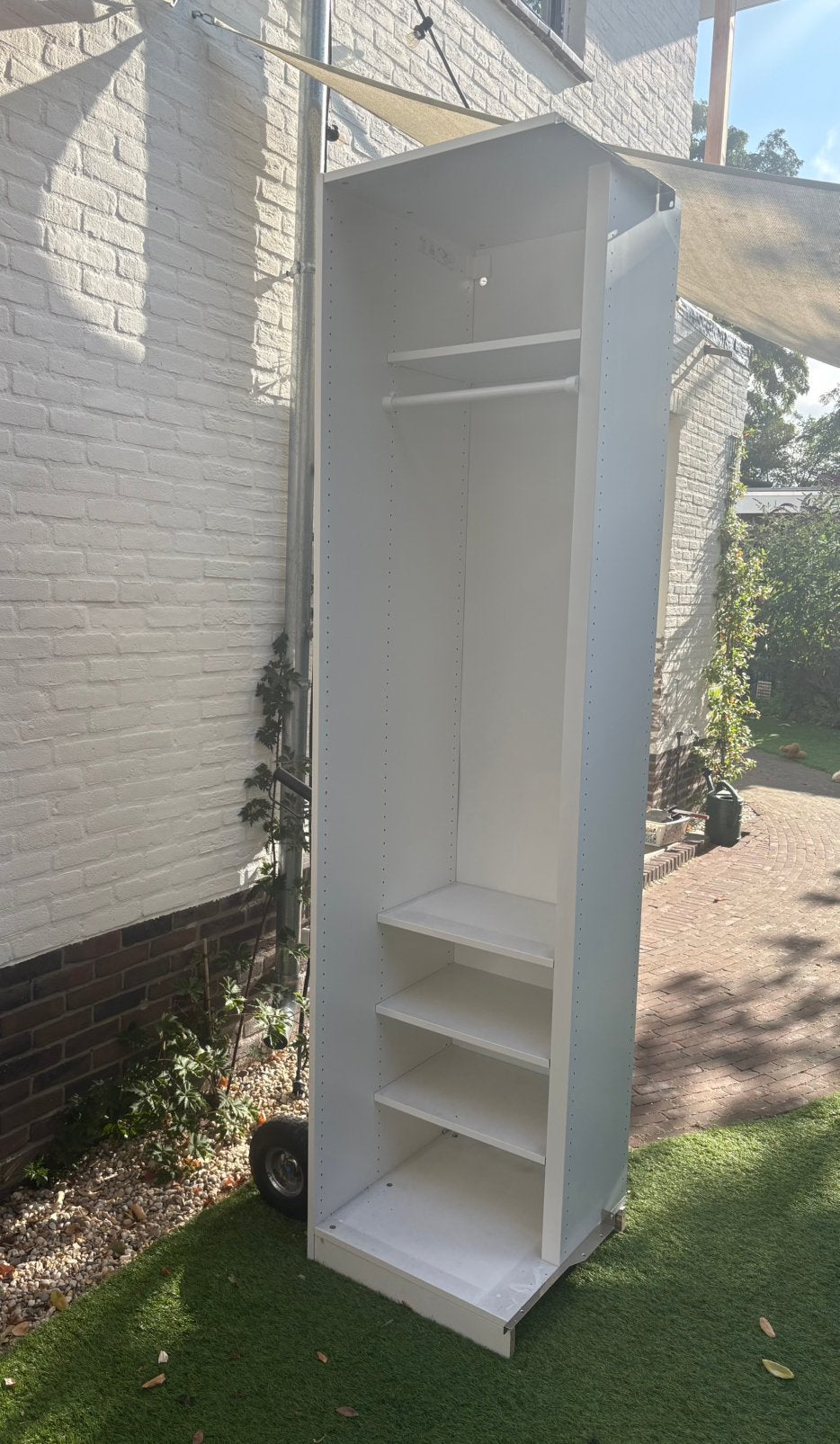 Ikea Pax Hoeklement hoekkast hoek kast element 236 wit, Huis en Inrichting, Ophalen, Minder dan 50 cm, 200 cm of meer, Met plank(en)