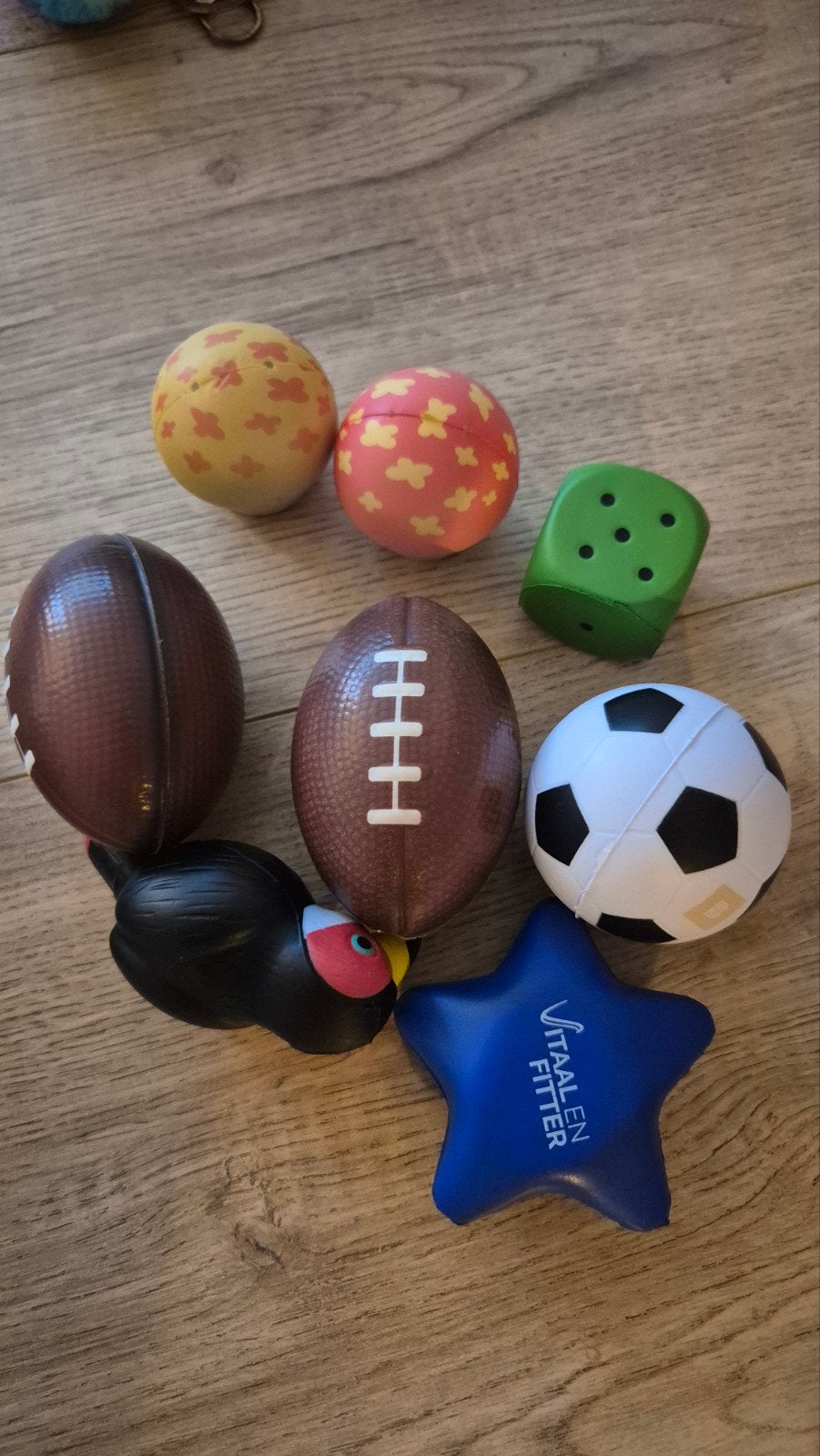 Diverse stressballen set - Ontspanning en plezier, Ophalen, Gebruikt, Jongen of Meisje