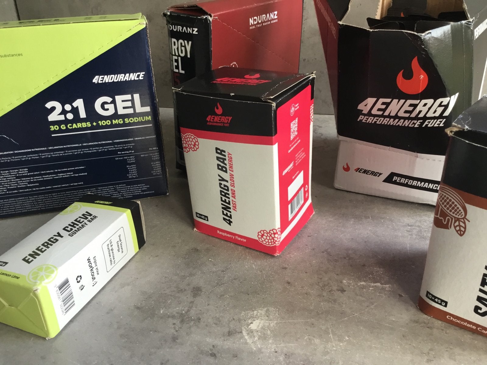 Sportvoeding div.Gels, repen en kauwtabletten, Ophalen of Verzenden, Nieuw, Poeder of Drank