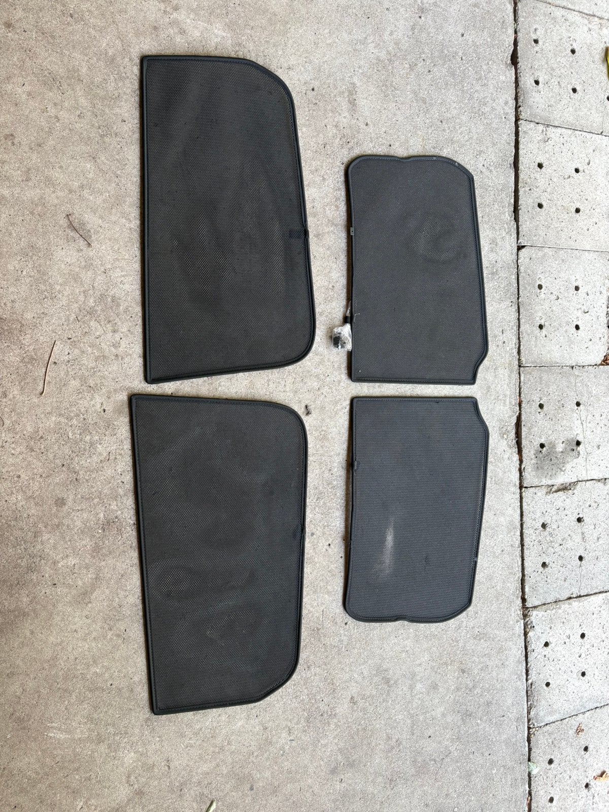 Privacy car shades Polo 6r 2009-2017, Auto-onderdelen, Ophalen of Verzenden, Gebruikt, Volkswagen