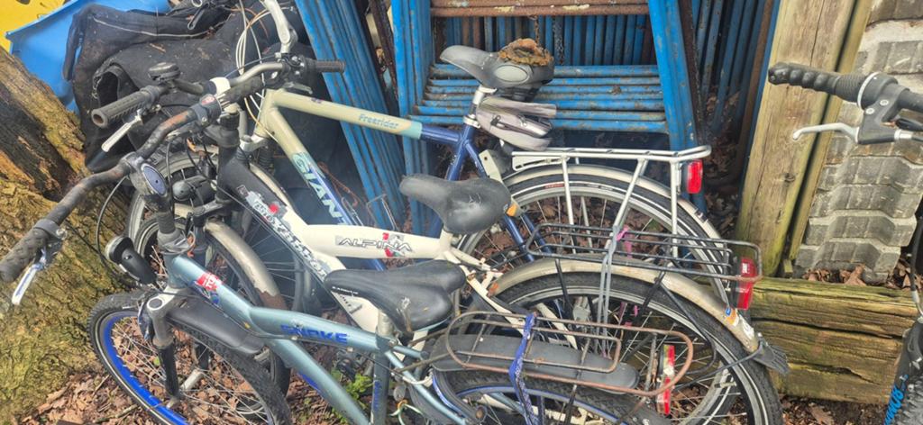 Partij fietsen opknappers, Fietsen en Brommers, Ophalen, Gebruikt
