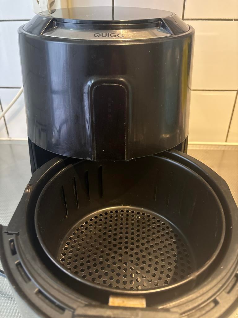 Quigg Airfryer - Compact en Efficiënt, Ophalen of Verzenden, Zo goed als nieuw, Airfryer, Minder dan 750 gram
