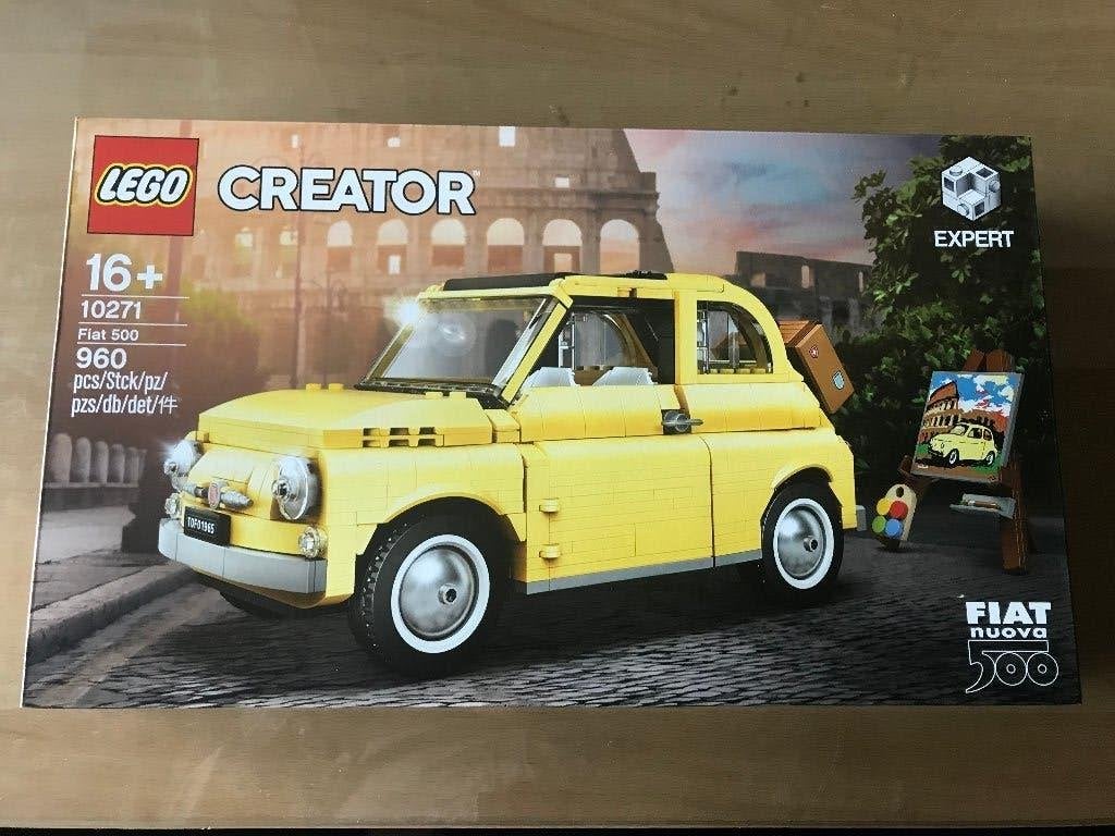 LEGO 10271 Fiat 500, Kinderen en Baby's, Lego, Nieuw, Ophalen of Verzenden, Compleet