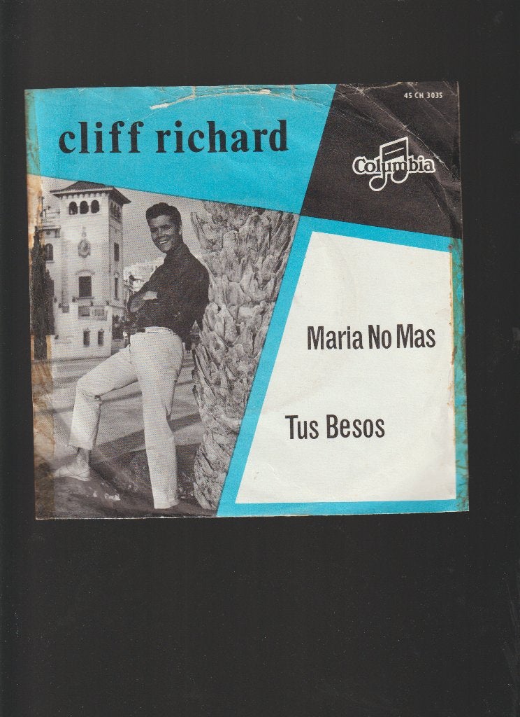 CLIFF RICHARD  --  MARIA  NO  MAS, Gebruikt, 7 inch, Pop, Fotohoes