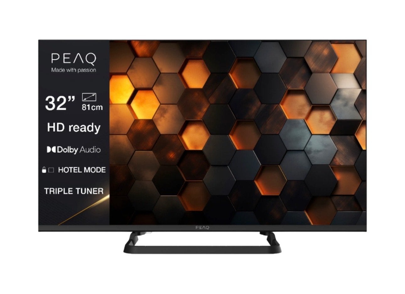 Peaq Smart TV 32 inch HD PTV 32H-5024C Nieuw in doos, HD Ready (720p), Nieuw, 80 tot 100 cm, Smart TV