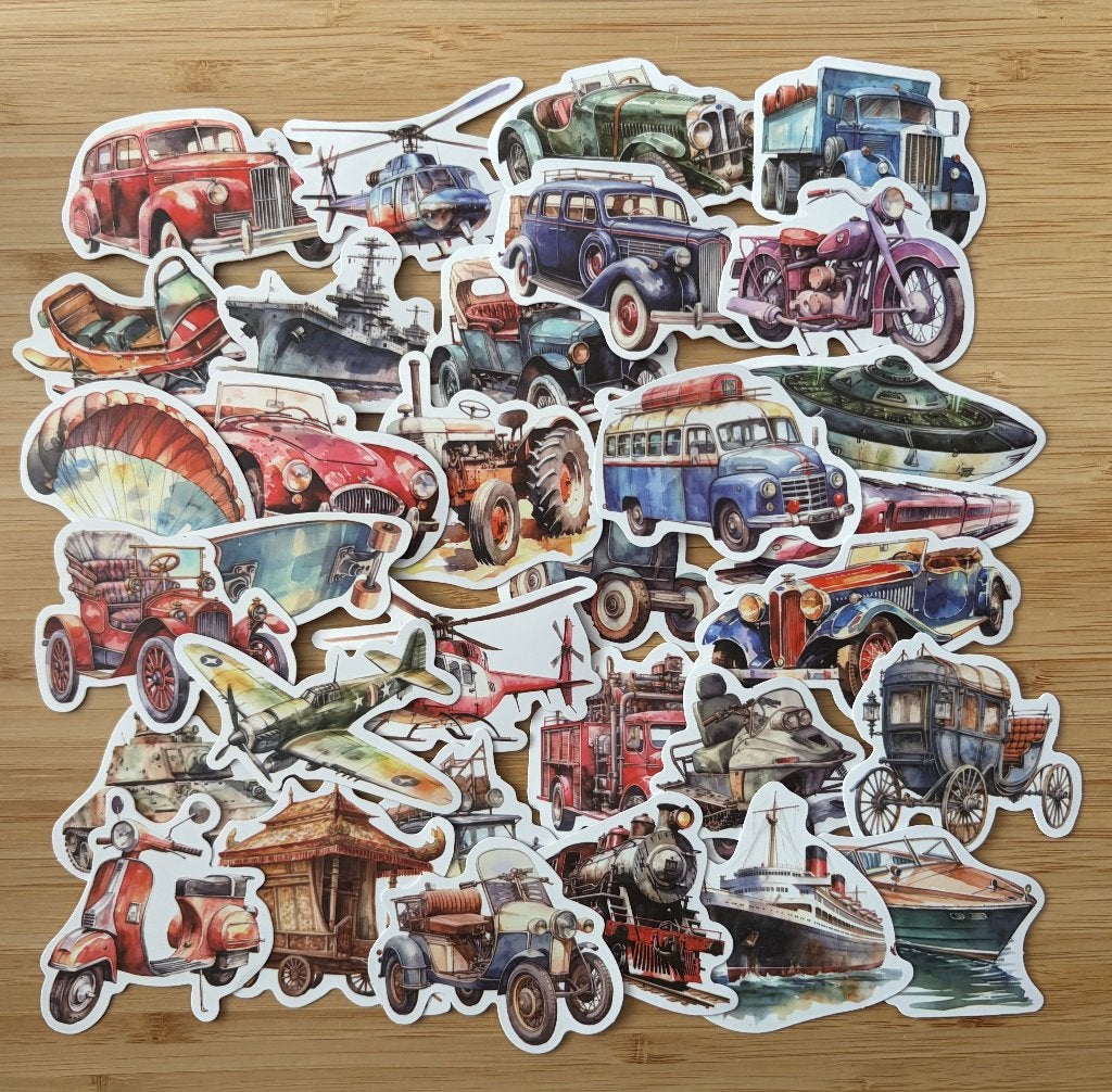 Vervoersmiddelen, reizen, travel stickers, Verzenden, Nieuw, Meerdere stickers