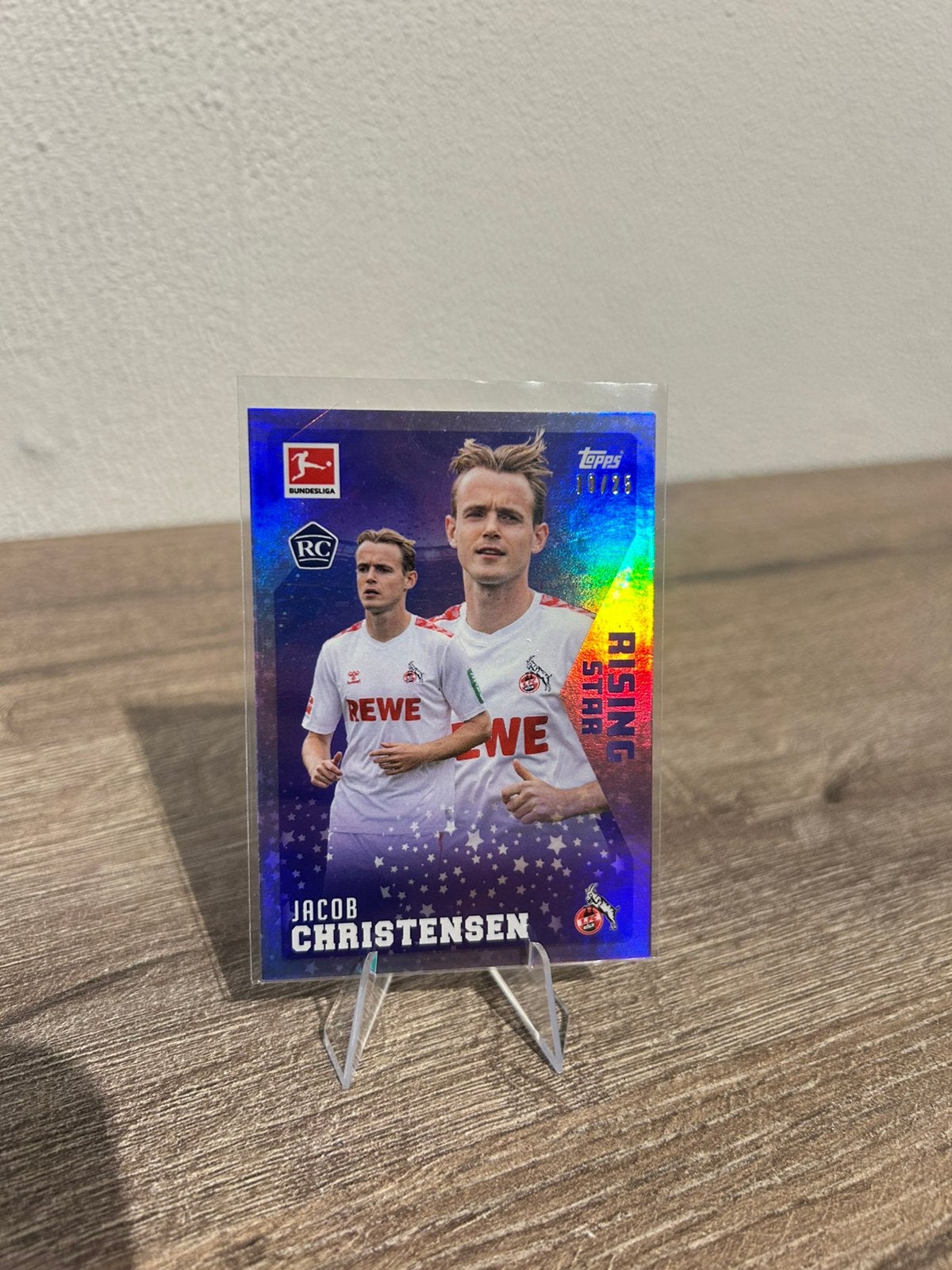 Jacob Christensen 2023 Topps Bundesliga Summer Signings /25, Ophalen of Verzenden, Zo goed als nieuw, Buitenlandse clubs, Spelerskaart