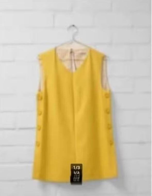 Maliparmi - Mooie spencer maat 38/40 Nieuw €265 - Mali Parmi, Kleding | Dames, Maat 38/40 (M), Geel, Nieuw, Ophalen of Verzenden