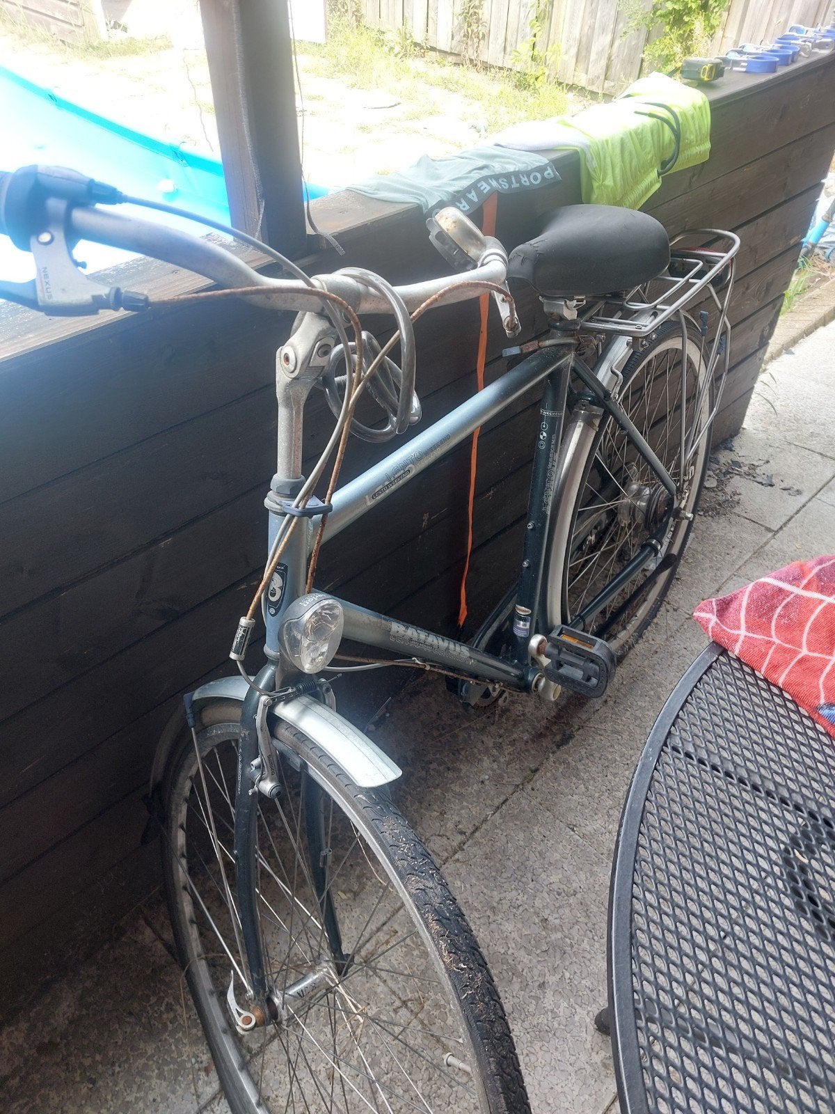 Batavus Lento Weekend Damesfiets - Gebruikt, Fietsen en Brommers, Terugtraprem, Batavus, Ophalen of Verzenden, 53 tot 56 cm