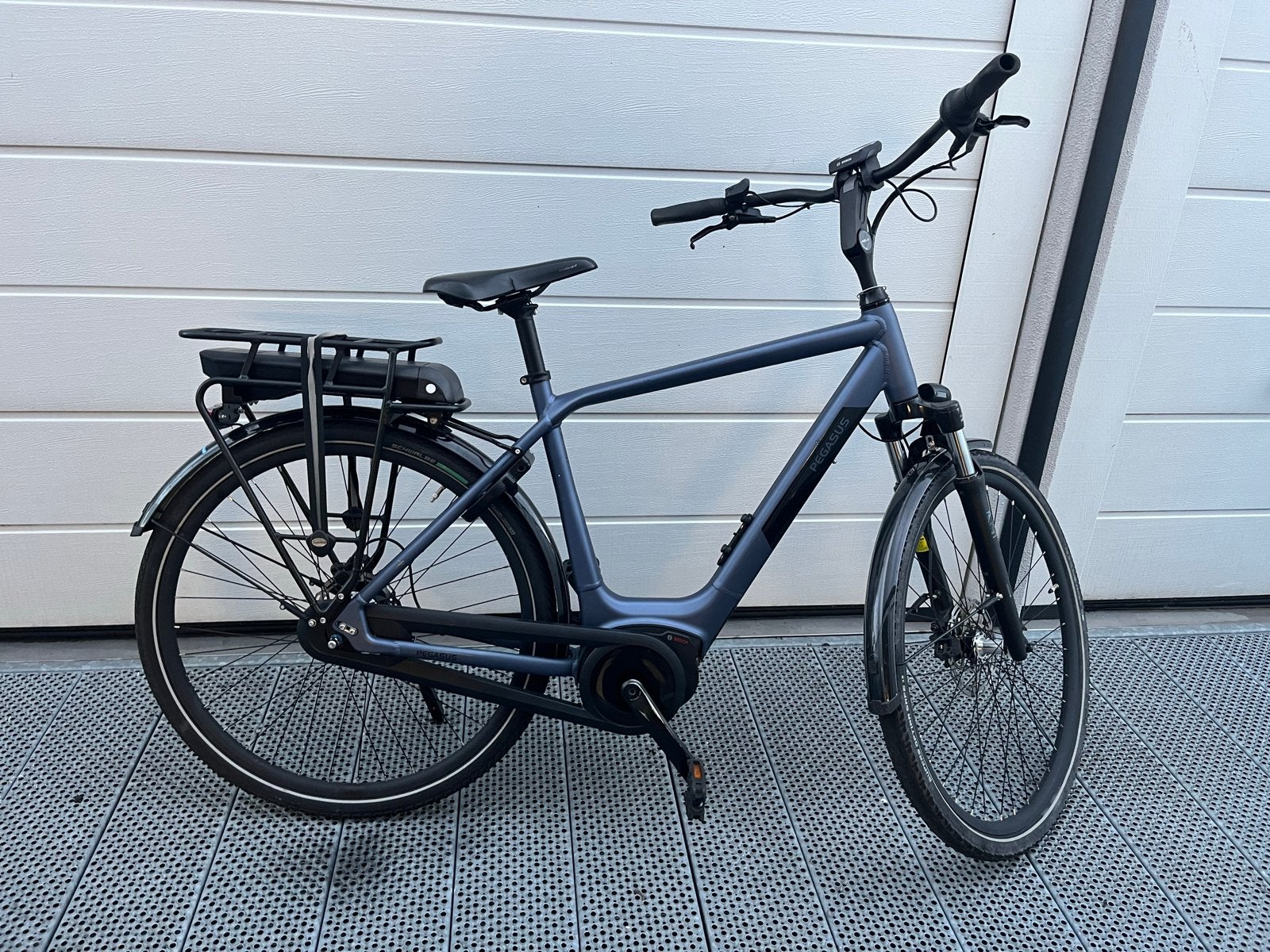 Pegasus Siena elektrische herenfiets, Fietsen en Brommers, Overige merken, Gebruikt, Velgrem, Versnellingen