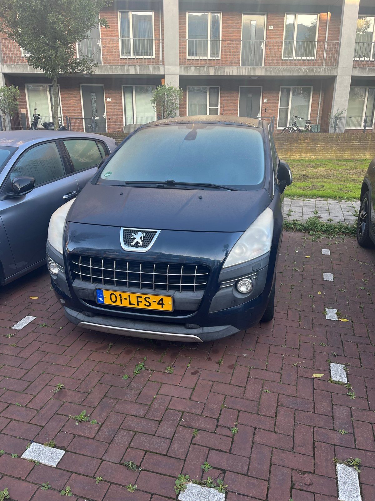 Peugeot 3008 1.6 THP 2010 Blauw, Auto's, Voorwielaandrijving, Blauw, 1434 kg, 75 €/maand