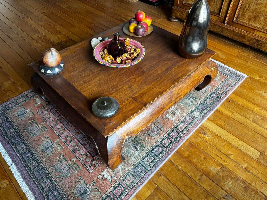Opium salon tafel, Huis en Inrichting, Tafels | Salontafels, Ophalen, 50 tot 100 cm, Zo goed als nieuw, Minder dan 50 cm