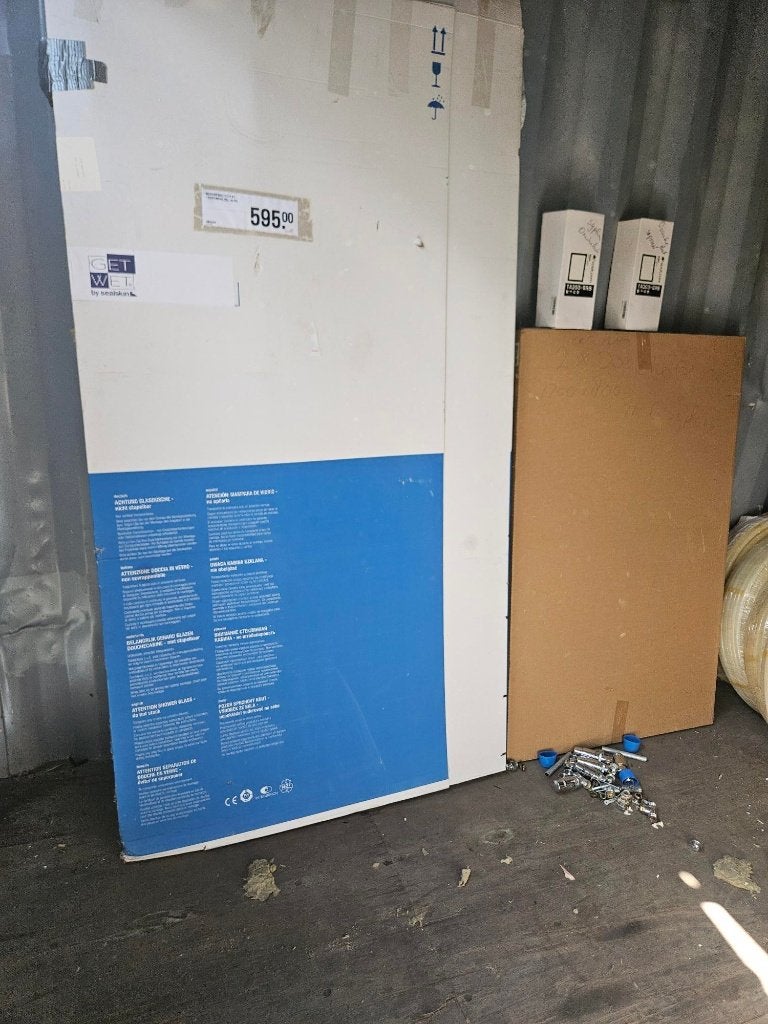Douchescherm Sealskin 1900x1040	nieuw, Ophalen, Nieuw, Douche