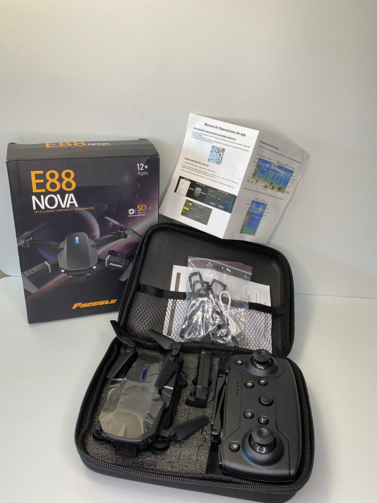 Nieuwe Facegle drone E88 Nova met SD camera, Overige merken, Nieuw, Minder dan 100 meter, Minder dan 250 gram