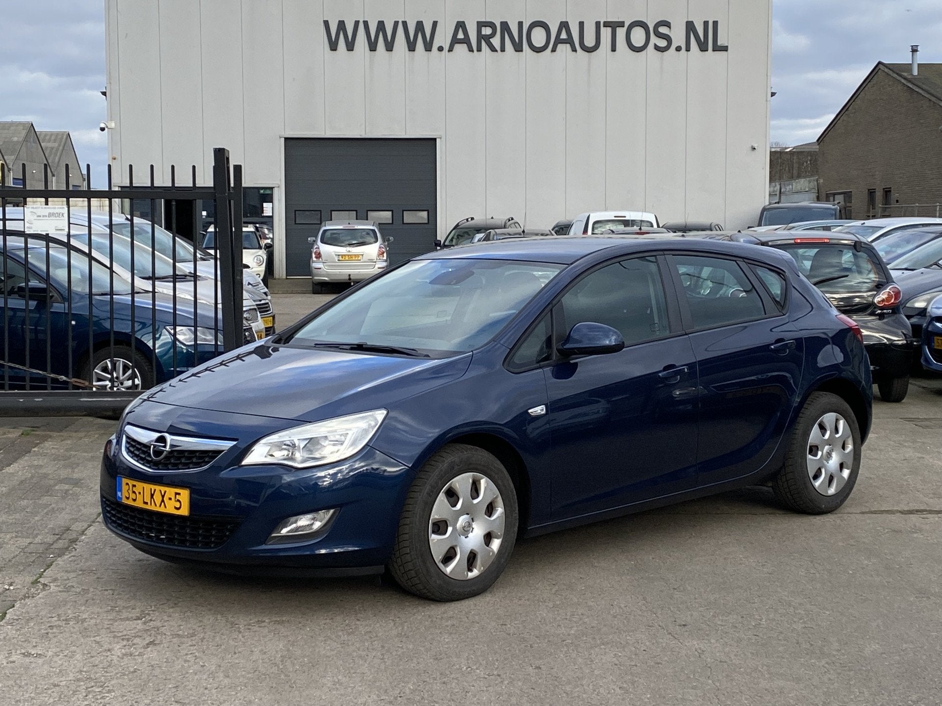 Opel Astra 1.4 Turbo Edition 5-DEURS, AIRCO, CRUISE CONTROL,, Auto's, Voorwielaandrijving, Euro 5, Stof, Gebruikt