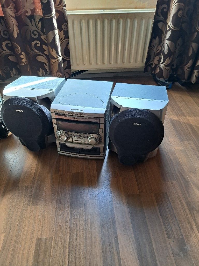 MUZIEK TORENS PHILIPS, Ophalen, Gebruikt, Cassettedeck, Philips
