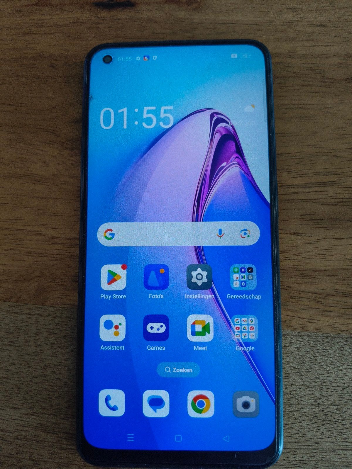 Oppo Reno8 5G 256GB Zwart - Zo goed als nieuw, Ophalen, Zo goed als nieuw, 6 megapixel of meer, Overige modellen