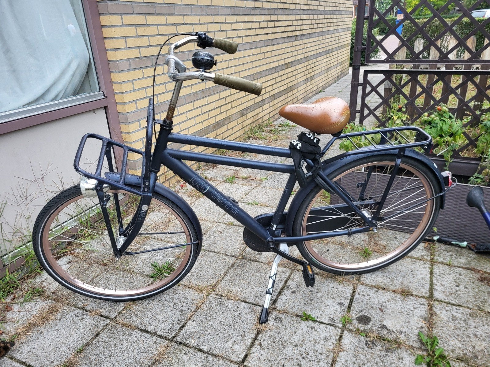 Cortina C4 Transportfiets 26 inch., Terugtraprem, Gebruikt, Versnellingen, Minder dan 49 cm