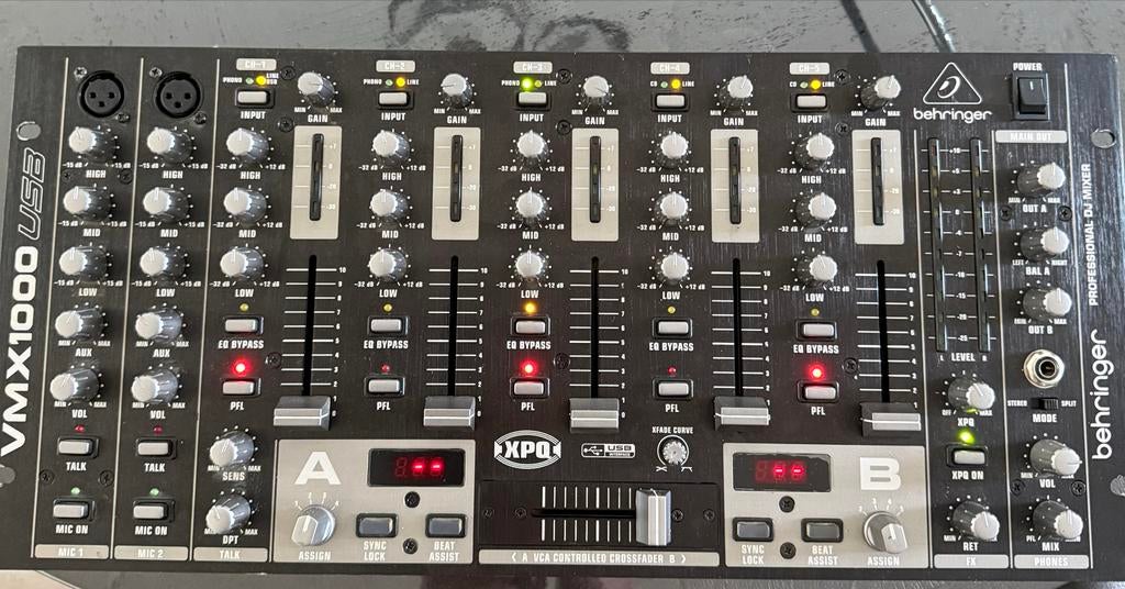 Behringer VMX1000USB Mengpaneel, Ophalen of Verzenden, Gebruikt, Dj-set, Behringer